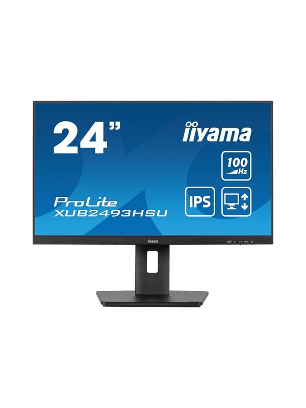 24" iiyama ProLite XUB2493HSU-B7 - LED monitor - Full HD (1080p) - 24" Skaerm