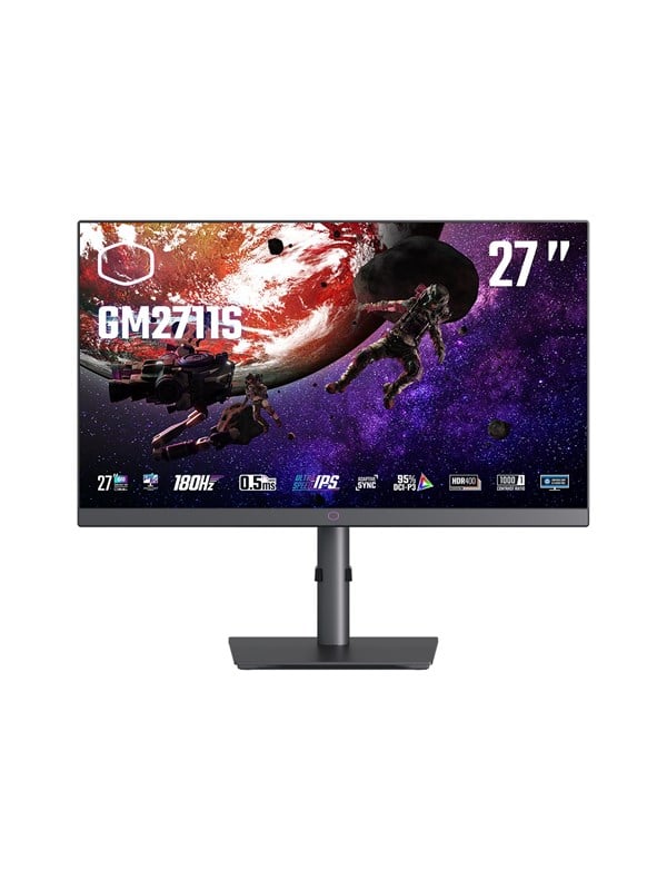 27" Cooler Master GM2711S - LCD monitor - 27" - HDR Skaerm