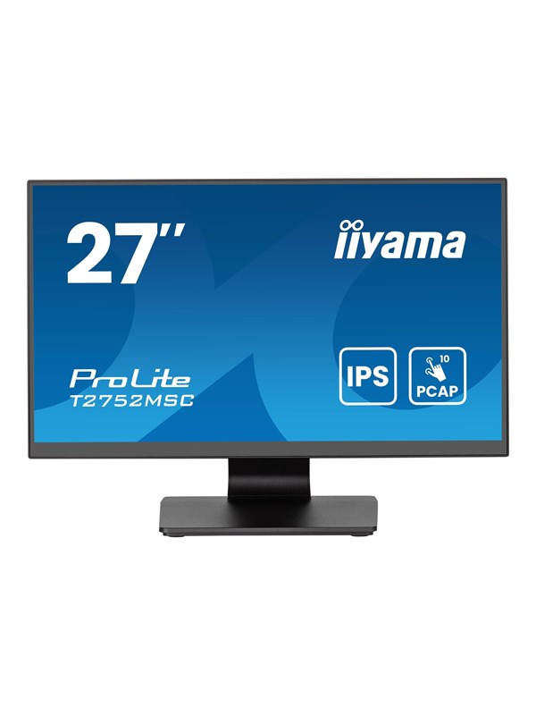 27" iiyama ProLite T2752MSC-B1AG - LED monitor - Full HD (1080p) - 27" Skaerm
