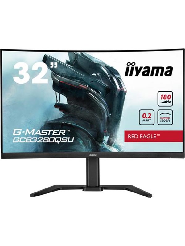 32" iiyama G-MASTER Red Eagle GCB3280QSU-B2 - LED monitor - curved - 32" - HDR Skaerm