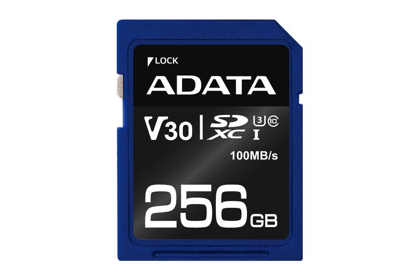 ADATA Premier Pro - flashhukommelseskort - 256 GB - SDXC UHS-I IT og elektronik > Hardware > Lagring og backup > Flash Hukommelse > Flash Kort > SD Kort
