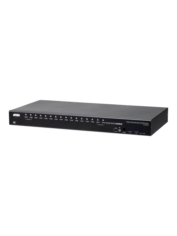 ATEN 16-Port USB True 4K DisplayPort KVM Switch wi KVM switch