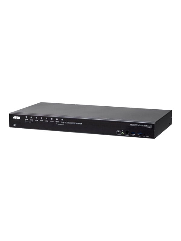 ATEN 8-Port USB True 4K DisplayPort KVM Switch wit KVM switch