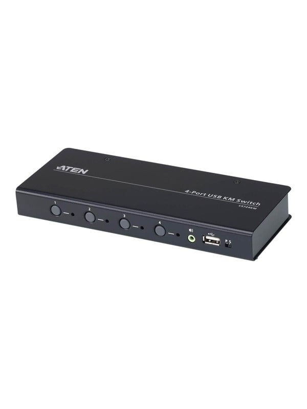 ATEN CS724KM - 4-port USB Boundless KM Switch (Cables included) KVM switch