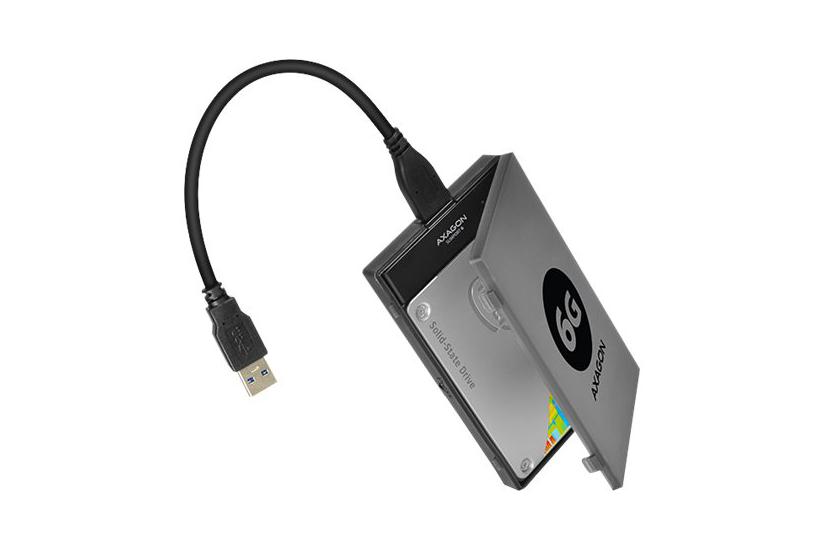 AXAGON SLIMport6 ADSA-1S6 - lagringspakning - SATA 6Gb/s - USB 3.0 IT og elektronik > Hardware > Lagring og backup > Harddisk Kabinet