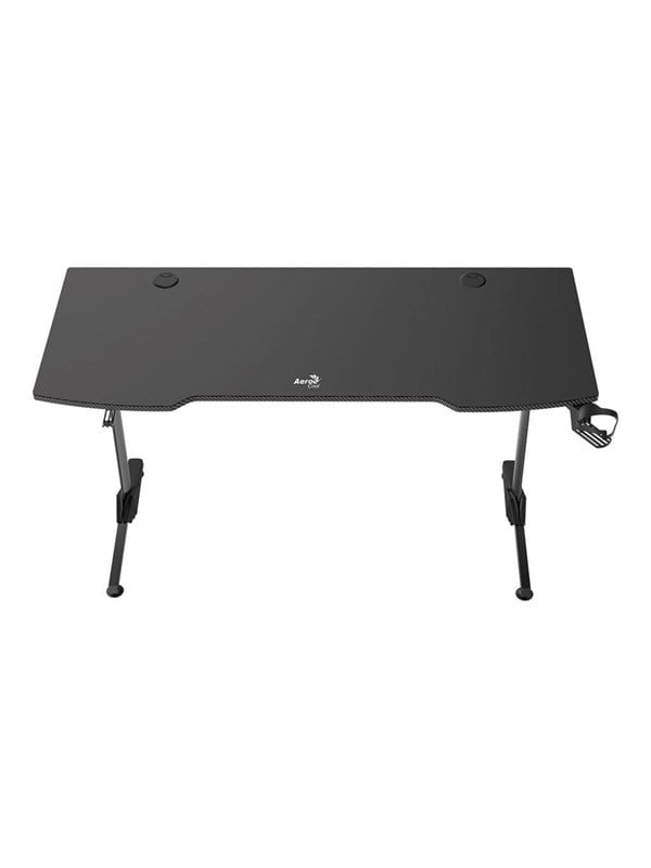 AeroCool ACD2 - desk - rectangular with rounded corners - black Gamer Bord Gamer Bord