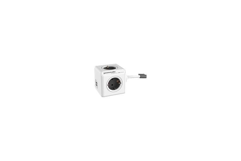 Allocacoc PowerCube extended usb - strømfordelingsenhed IT og elektronik > Hardware > Strømbeskyttelse/UPS > Strømbeskyttelse