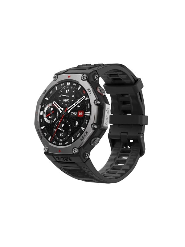 Amazfit T-Rex 3 48mm - Onyx Black Smartwatch Sportsur Aktivitetstracker
