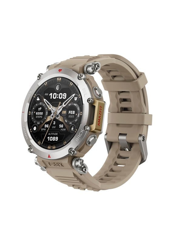 Amazfit T-Rex Ultra 47mm - Sahara Smartwatch Sportsur Aktivitetstracker