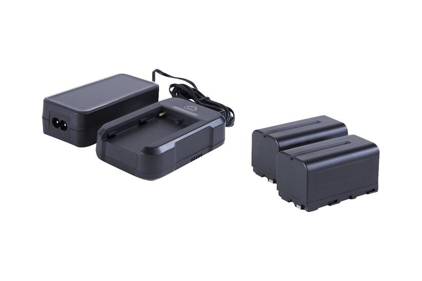 Atomos Power Kit batterioplader - + AC-strømadapter - med batteri IT og elektronik > Hardware > Strømforsyninger > Strømadaptere og opladere