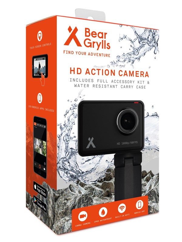 Bear Grylls HD Action Camera Videokamera