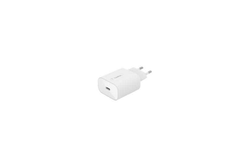 Belkin BoostCharge strømforsyningsadapter - 24 pin USB-C - 25 Watt IT og elektronik > Hardware > Strømforsyninger > Strømadaptere og opladere