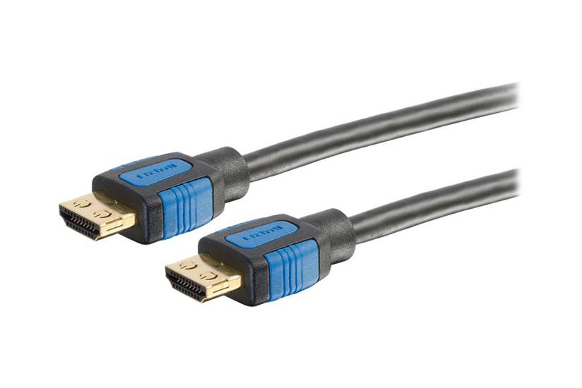 C2G 10ft HDMI Cable with Gripping Connectors - High Speed 4K HDMI Cable - 4K 60Hz - M/M - HDMI-kabel med Ethernet - 3.05 m IT og elektronik > TV/Hi-Fi > Højttaler > Montering og beslag > Stativer til Audio og Video Udstyr