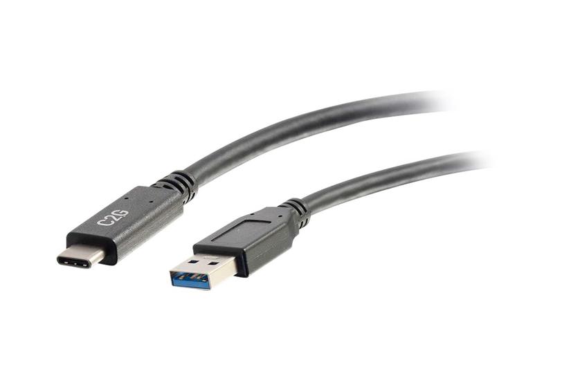 C2G 6ft USB C to USB A Cable - USB 3.2 - 5Gbps - M/M - USB Type-C kabel - USB Type A til 24 pin USB-C - 1.83 m IT og elektronik > Hardware > Kabler > USB Kabler