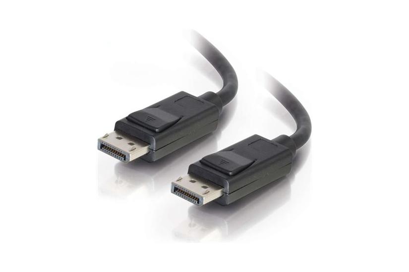 C2G 6ft Ultra High Definition DisplayPort Cable with Latches - 8K DisplayPort Cable - M/M - DisplayPort kabel - 1.83 m IT og elektronik > Hardware > Kabler > Monitor Kabler