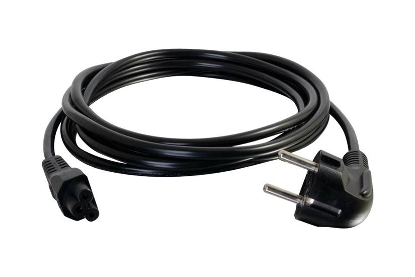 C2G Laptop Power Cord - strømkabel - IEC 60320 C5 til power CEE 7/7 - 1 m IT og elektronik > Hardware > Kabler > Strømkabler
