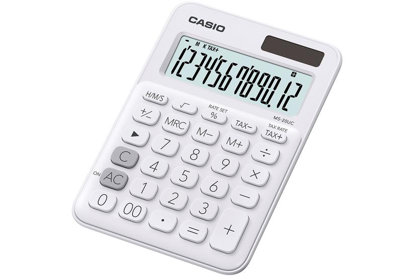 Casio MS-20UC - skrivebords-regnemaskine Kontor > Kontorinventar > Regnemaskiner og skrivemaskiner > Regnemaskine > Regnemaskiner til skrivebordet