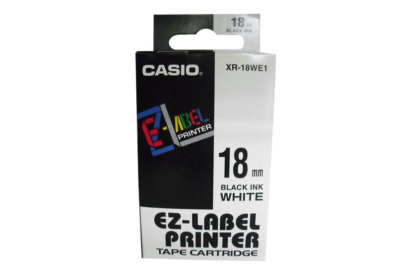 Casio XR-12WE1 - mærkattape - 1 kassette(r) - Rulle (1