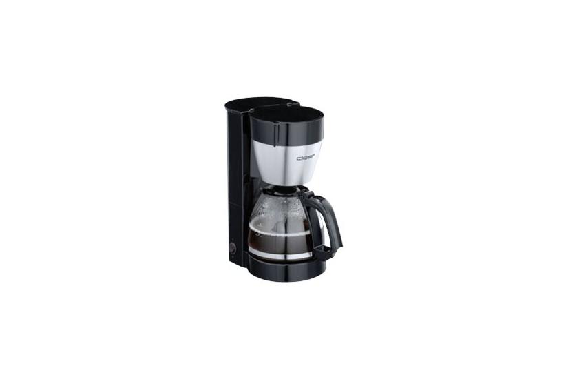Cloer 5019 - kaffemaskine - mat rustfrit stål/sort Husholdning > Køkkenapparater > Kaffemaskiner > Filterkaffemaskine