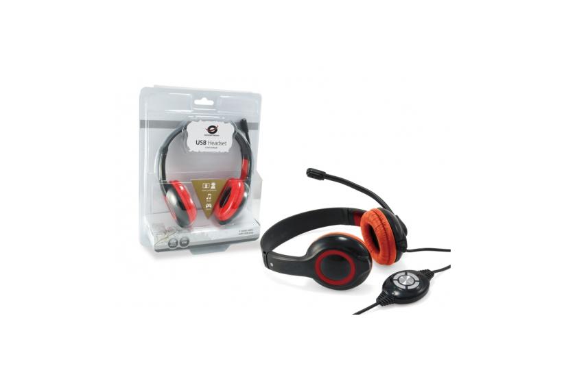 Conceptronic CCHATSTARU2R - headset IT og elektronik > Hardware > Headsets