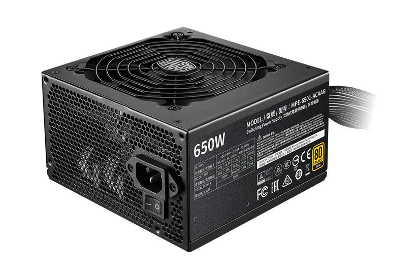 Cooler Master MWE Gold V2 650 strømforsyning - 650W 80 PLUS Gold - ATX12V 2.41/ EPS12V IT og elektronik > Hardware > Strømforsyninger > ATX strømforsyninger