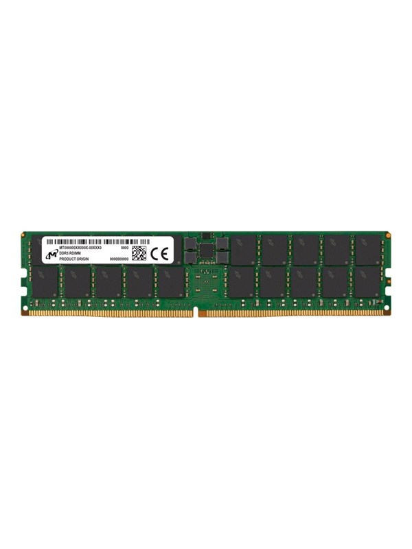 Crucial Micron - DDR5 - module - 64 GB - DIMM 288-pin - 4800 MHz / PC5-38400 - registered RAM