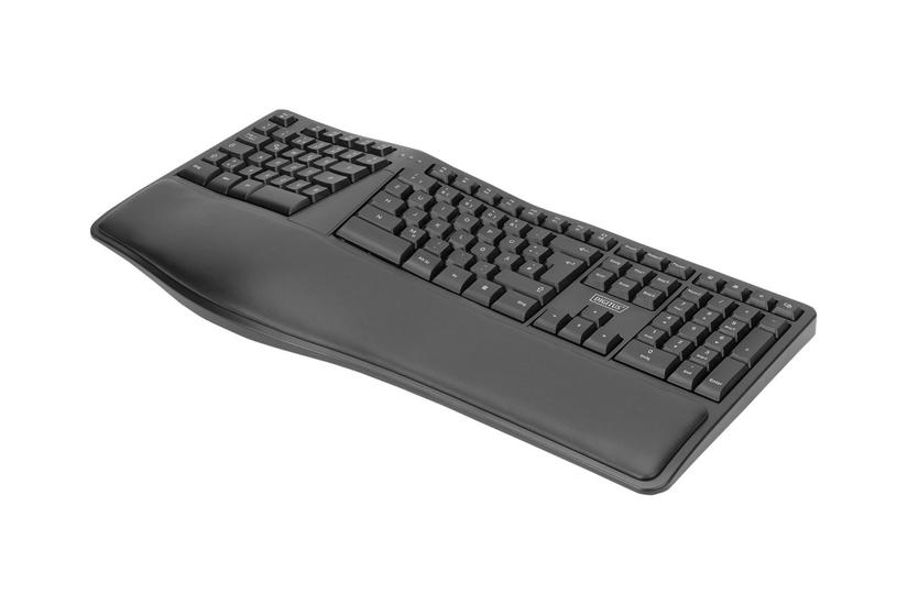 DIGITUS DA-20157 - tastatur - QWERTZ - tysk - sort Indgangsudstyr IT og elektronik > Hardware > Tastatur og mus > Tastaturer > Trådløse tastaturer