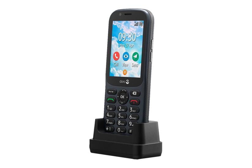 DORO 731X - grå - 4G funktionstelefon - 1.3 GB - GSM IT og elektronik > Telefoni/GPS > Mobiltelefoner > 4G-telefoner