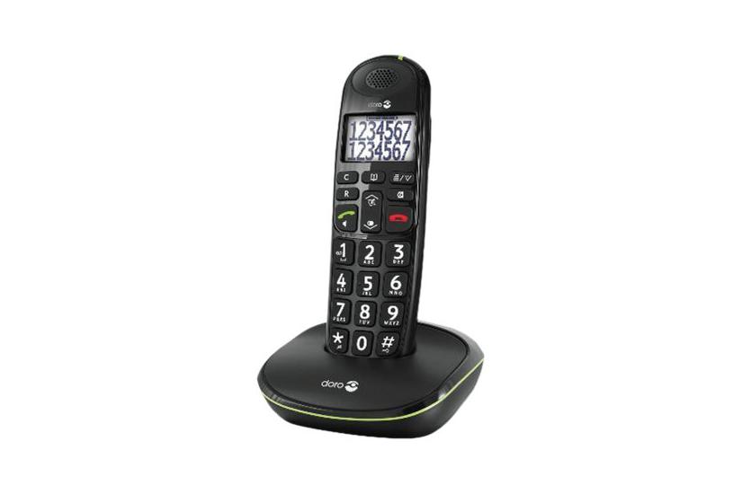 DORO PhoneEasy 110 - trådløs telefon med opkalds-ID/opkald venter IT og elektronik > Telefoni/GPS > Telefoner > Trådløse telefoner