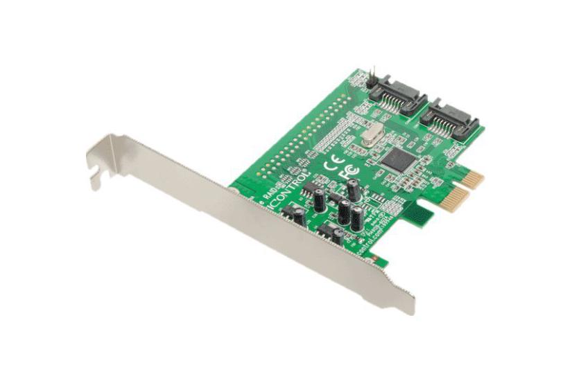Dawicontrol DC 600e RAID - styreenhed til lagring (RAID) - SATA 6Gb/s - PCIe 2.0 x1 IT og elektronik > Hardware > Lagring og backup > Harddisk Kabinet > Harddisk Docking