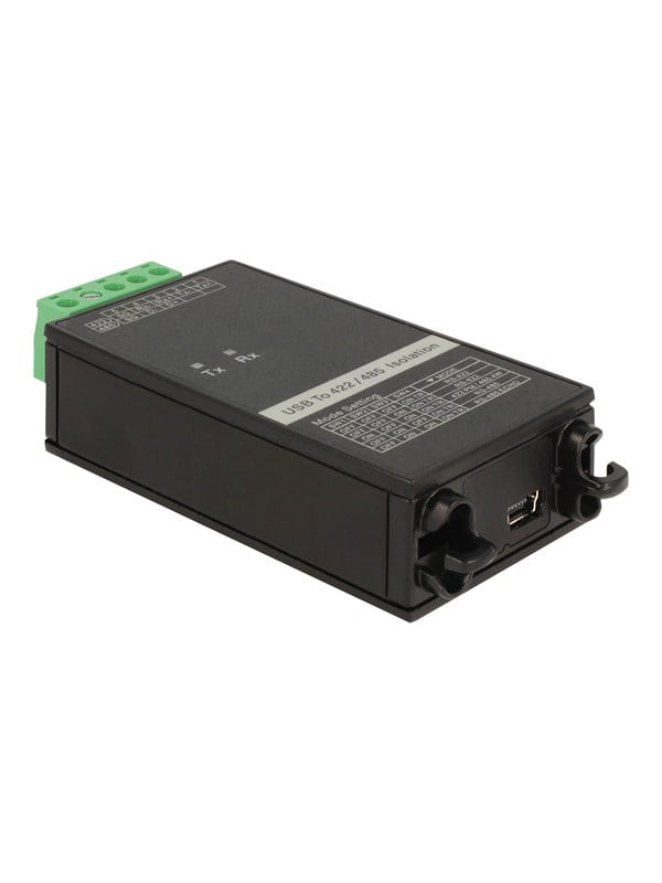 DeLOCK Converter USB 2.0 > Serial RS-422/485 with 3 kV Isolation Netvaerksadapter netkort printserver mv