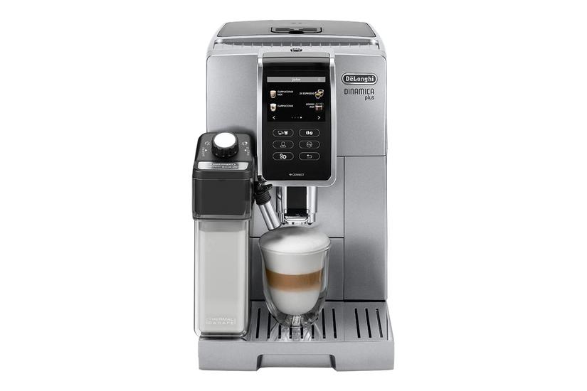 De'Longhi Dinamica Plus ECAM370.95.S - automatisk kaffemaskine med mælkeskummer - 19 bar - sølv Husholdning > Køkkenapparater > Kaffemaskiner > Espressomaskine og kaffemaskine kombo