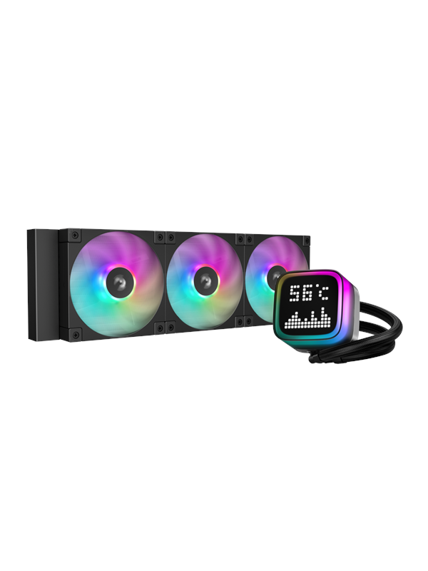 DeepCool LP360 - Black - CPU Vandkøling - Max 39 dBA CPU Koeler