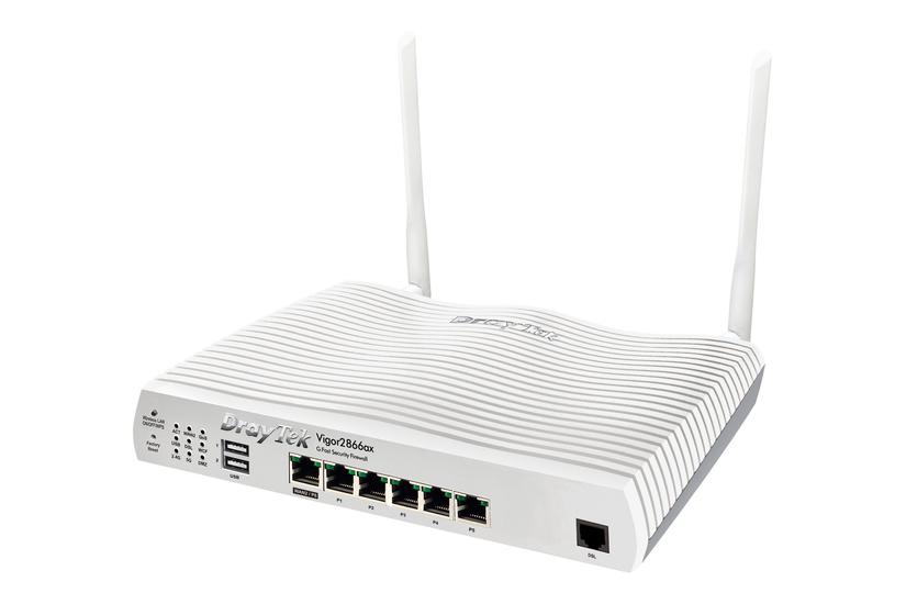 Draytek Vigor 2866ax - trådløs router - DSL-modem - Wi-Fi 6 - desktop
