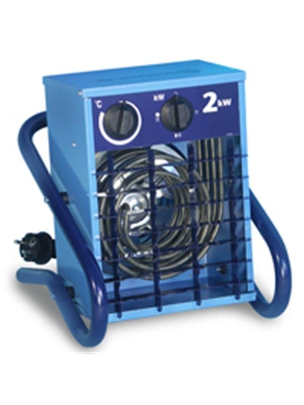 El-Bjørn Electro Varmeblæser vf 21 2kw 230v med stik El varme
