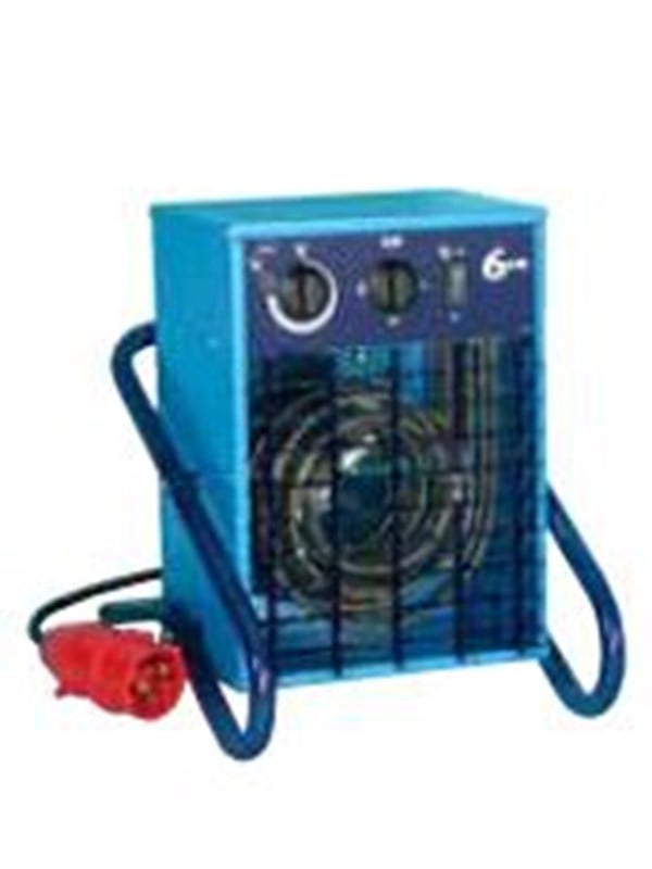 El-Bjørn Electro Varmeblæser vf 6 6kw 400v med stik El varme