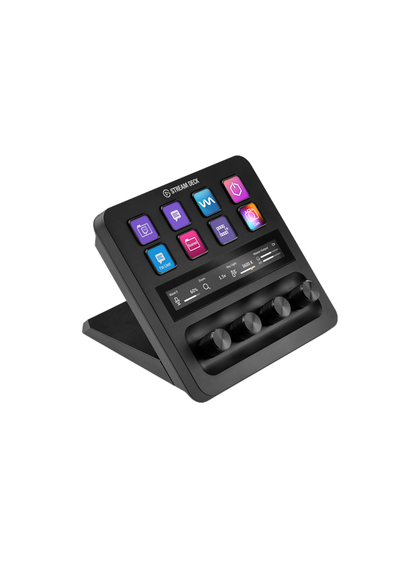 Elgato Stream Deck + - Sort Streamingudstyr