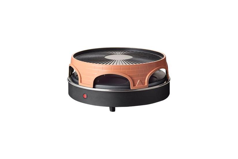 Emerio PO-113255.4 - pizzaovn/grill/raclette - terracotta orange Husholdning > Køkkenapparater > Brødristere og grille > Rotisserier og ristere