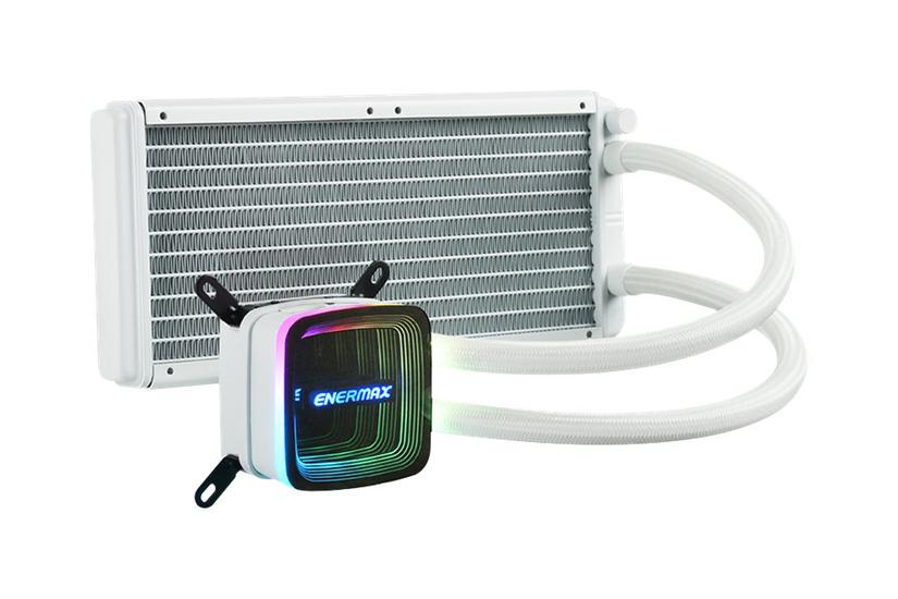 Enermax Aquafusion ADV series ELC-AQFA240-SQA-W - processors flydende kølesystem - 240 mm cpu flydende køler IT og elektronik > Hardware > Blæsere og køling > Vandkøling