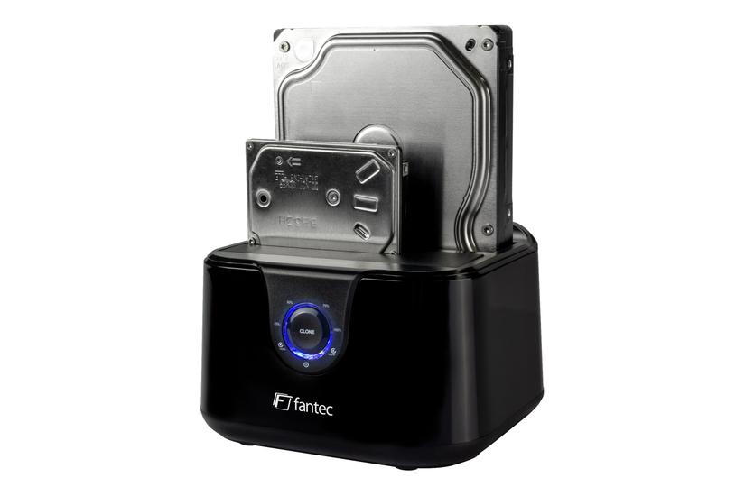 FANTEC DS-X2U3-Glanz - HDD/SSD dockingstation - SATA 6Gb/s - USB 3.0 IT og elektronik > Hardware > Lagring og backup > Harddisk Kabinet > Harddisk Docking