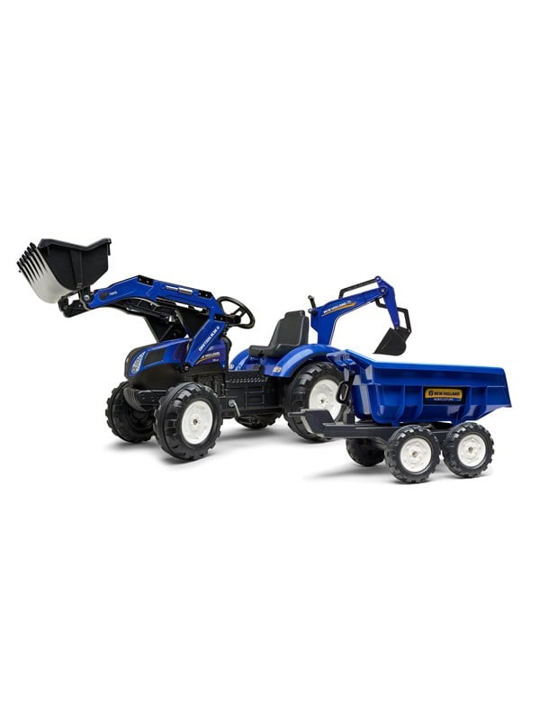 Falk Rendegraver inkl. vogn med tiplad New Holland Loebecykler Gaabiler Scootere