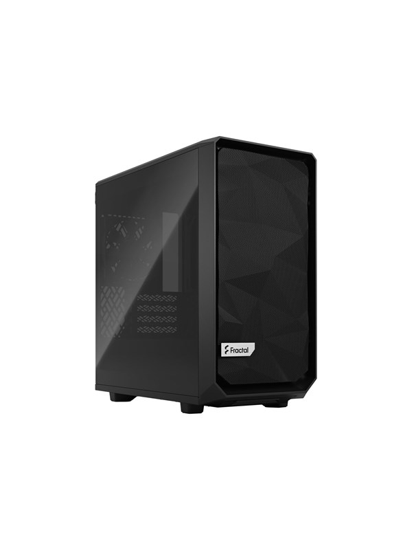Fractal Design Meshify 2 Mini - Black TG Dark Tint - Kabinet - Miditower - Sort Kabinet