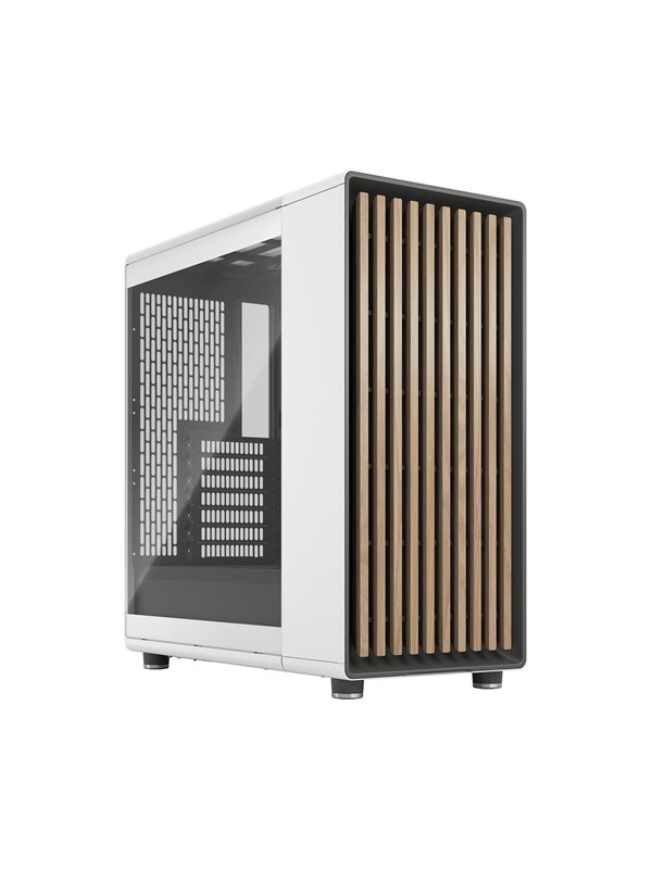 Fractal Design North TG - Chalk White - Kabinet - Miditower - Hvid Kabinet
