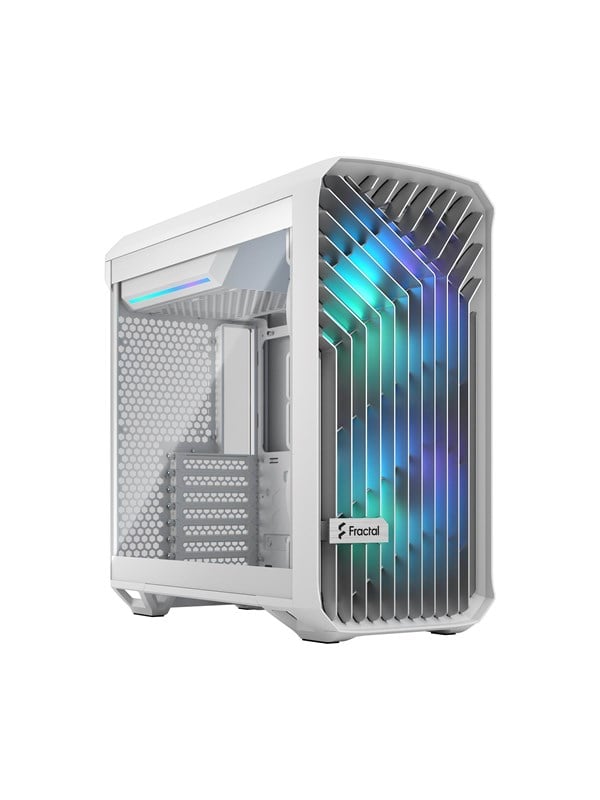 Fractal Design Torrent Compact RGB - White TG Clear Tint - Kabinet Kabinet