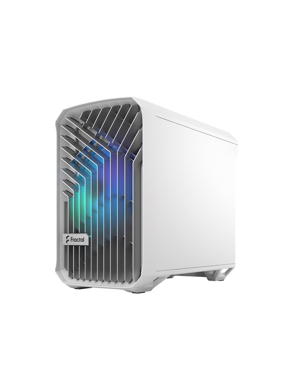 Fractal Design Torrent Nano - tower - Mini-DTX - Kabinet - Tower - Hvid Kabinet