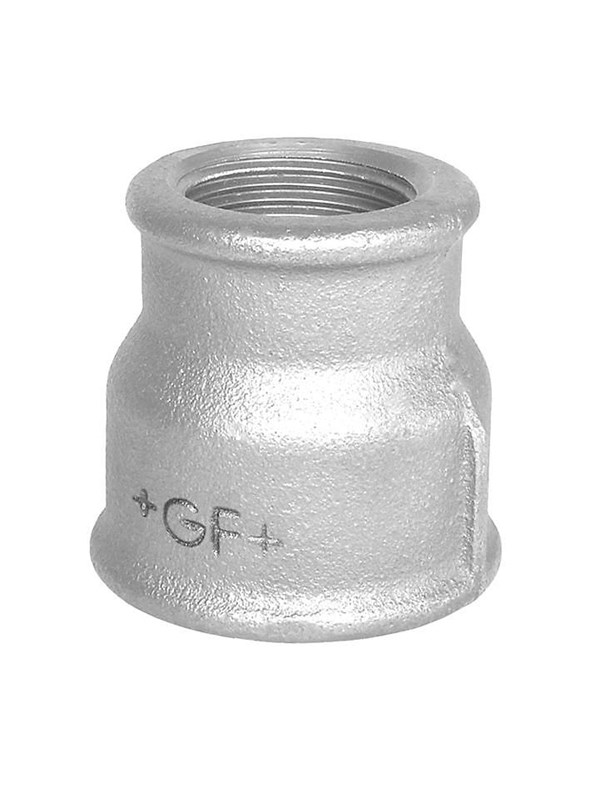 +GF+ formmuffe galvaniseret 4 - 3&apos;&apos; muffe-muffe Gevindfittings