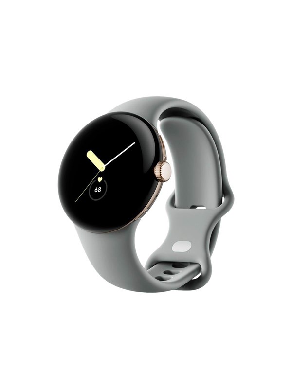 Google Pixel Watch LTE - Champagne Gold with Hazel Band Smartwatch Sportsur Aktivitetstracker