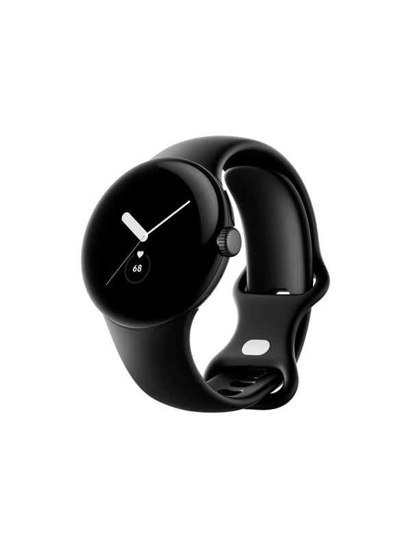 Google Pixel Watch - Matte Black with Obsidian Band Smartwatch Sportsur Aktivitetstracker