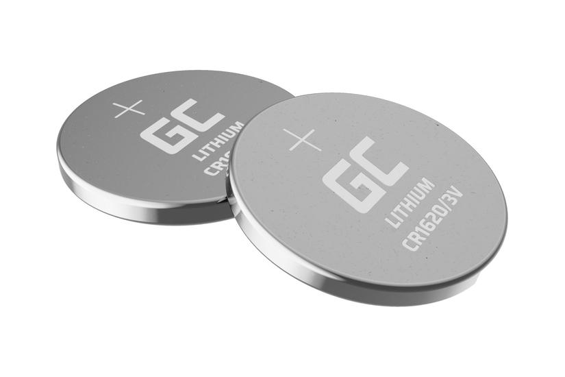 Green Cell batteri - 5 x CR1620 - Li IT og elektronik > Hardware > Batterier > Knapbatterier