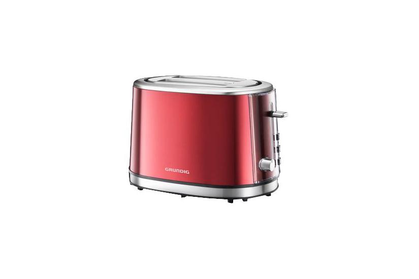 Grundig Red Sense TA 6330 - brødrister - metallisk rød Husholdning > Køkkenapparater > Brødristere og grille > Brødristere